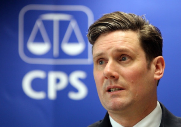 Britain's director of public prosecutions, Keir Starmer